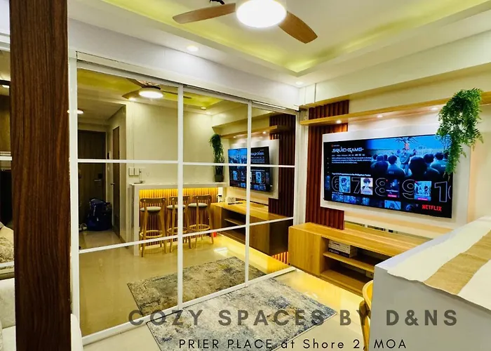 Hotel Moa Newly Turn Over 1 Bedroom With Balcony Prier Place Manila